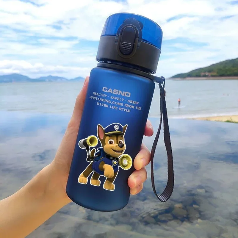Cartoon Paw Patrol Chase Sports Water Bottle Outdoor Water Bottle Plastic Portable Water Cup Boys Girls Children 400ml or 560ml 3