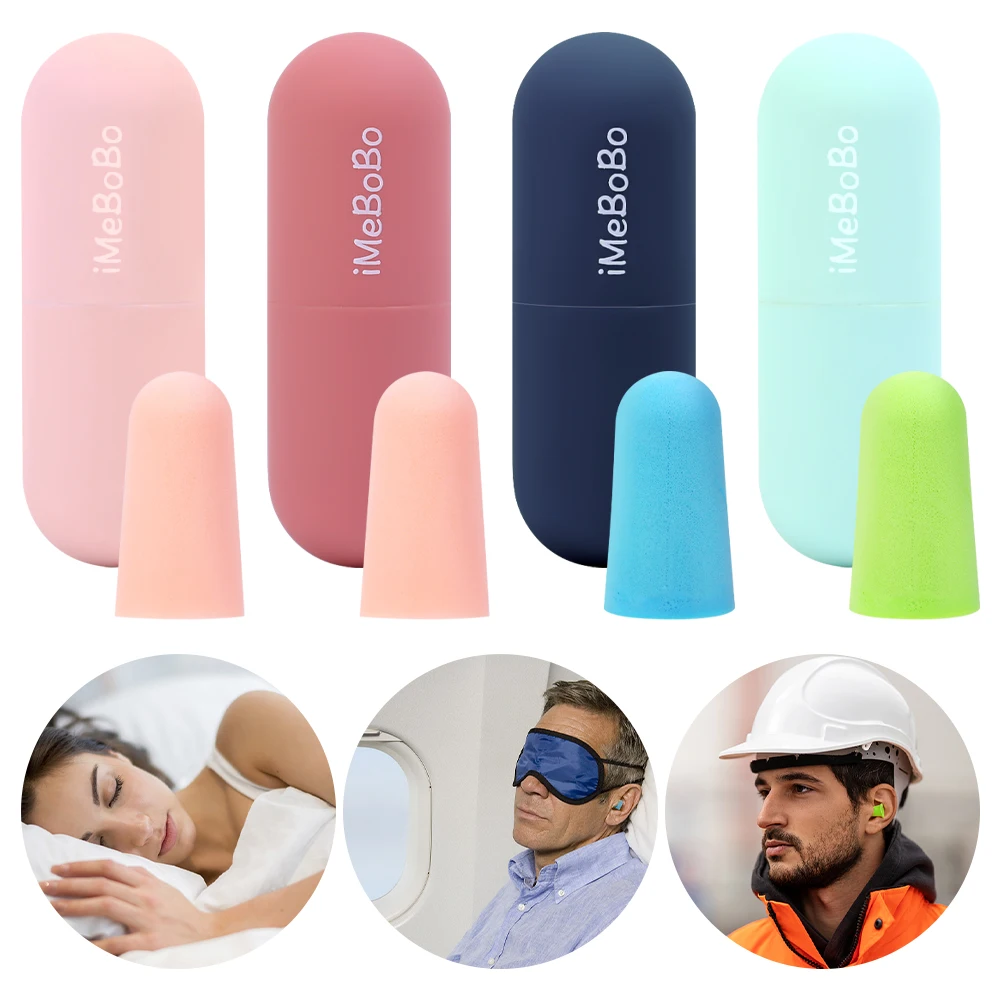 Boules Quies,RedBouchons'oreille Anti bruit pour dormir, 1 paire — free download
