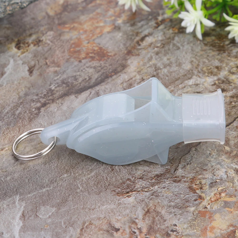 Classic Sport Soccer Basketball Referee Plastic Whistle Outdoor Survival Whistle