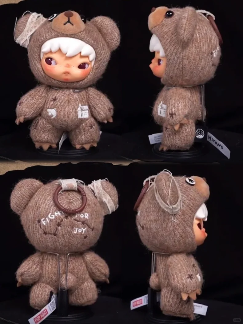 Neue echte POPMART Hirono Xiaoye Road Trip Tagebuch Blind Box süße Plüsch Puppe Schlüsselanhänger Tasche Charme Mode Spielzeug Sammler Geschenk – Detail 2