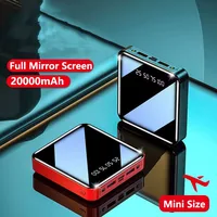 Mini Power Bank 20000 mAh for Xiaomi Mi Powerbank Portable Charger External Battery Pack for iPhone 15 Huawei Samsung Poverbank 2