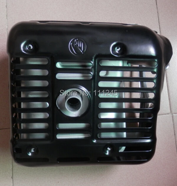 

EF6600 MUFFLER ASSEMBLY w/ HOUSING FOR YAMAHA MZ360 5KW GENERATOR EXHAUST MUFFER SHROUD COVER SILENCER GUARD