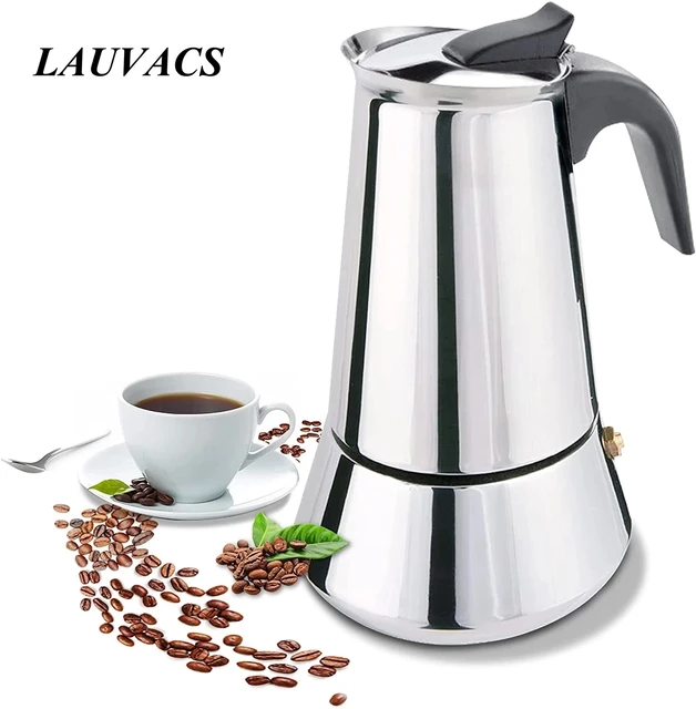 Stainless Steel Coffee Pot Italian Moka Pot Espresso Coffee Maker Pot Cafe  Percolator Maker Coffee Tools For Latte Stovetop - AliExpress