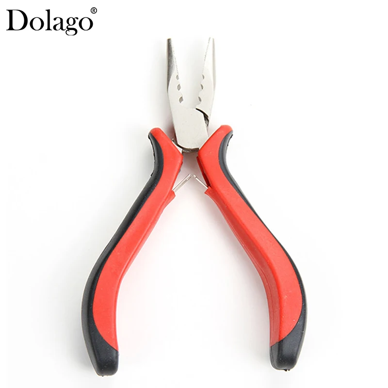 High-Grade 3 Holes Pliers For I-Tip/Stick Tip&Feather Hair Extensions Tools Pliers For Micro Rings/Links/Beads