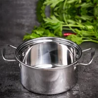 Marmite spéciale pour cuisinière à induction Marmite en libre-service Marmite pour une personne Mini Marmite pour une personne Marmite à soupe commerciale Petite marmite chaude 4