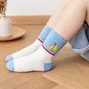 5 Pairs Baby Children's Socks Cartoon Spring Autumn Animal Kids Sock Girls Cute Boy Toddler Socks 1-12 Years 6
