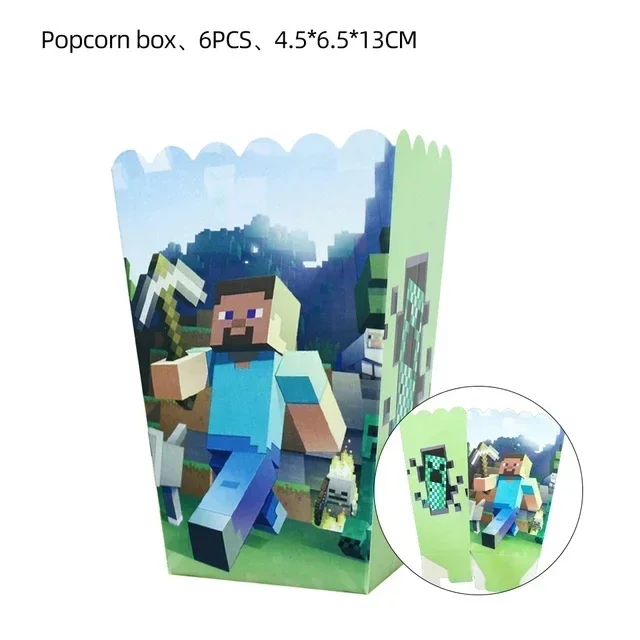 Popcorn Box-6pcs