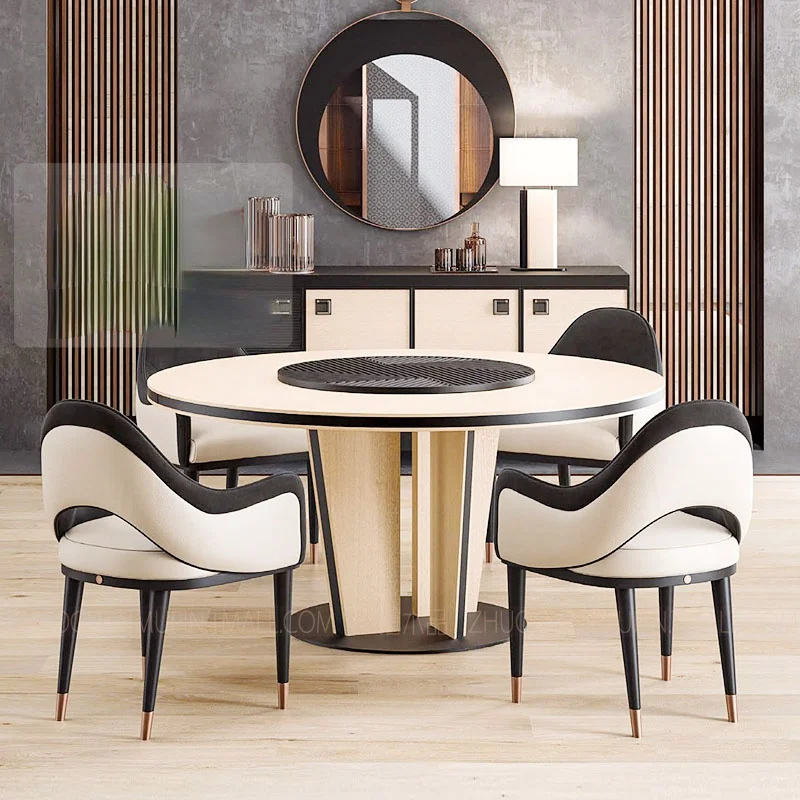 Simple Round Dining Table Set 2 Simple Round Dining Table Set 2