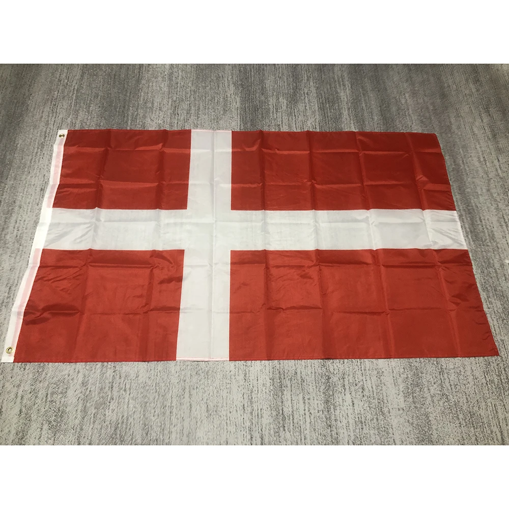 Флаг superonezxz, Дания, флаг 3 фута x 5 футов 90x150 см, флаг Дания, полиэстер, стандартный флаг, баннер для украшения