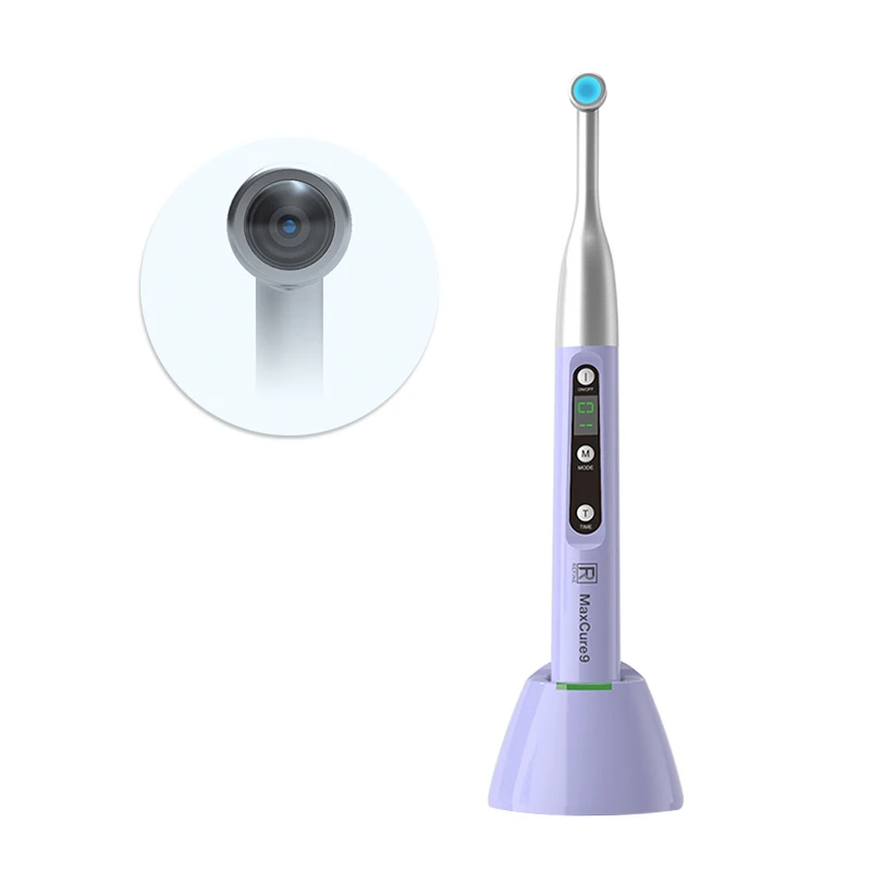Lampe De Durcissement Dentaire LED Sans Fil 1400 MW - Pointe De Guide De Lumière - Conforme CE/UK/FDA
