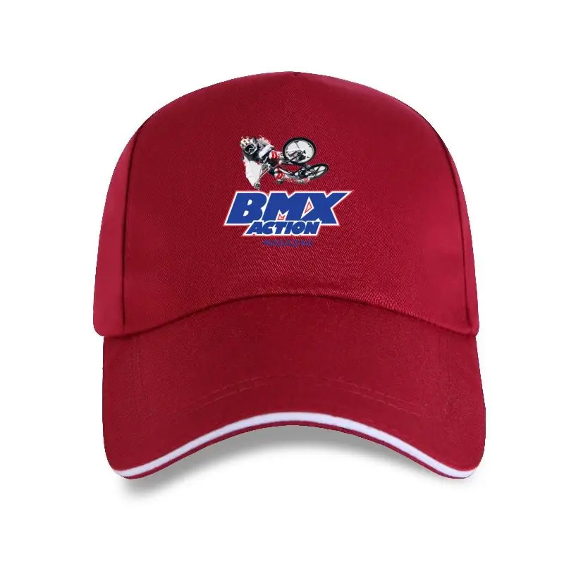 2022 Cap Hat Bmx Action, Magazine, Ramp, Jump, Freestyle, Racing, Bike, Haro, Hutch, Skyway, Cool Casual Pride Men Unisex