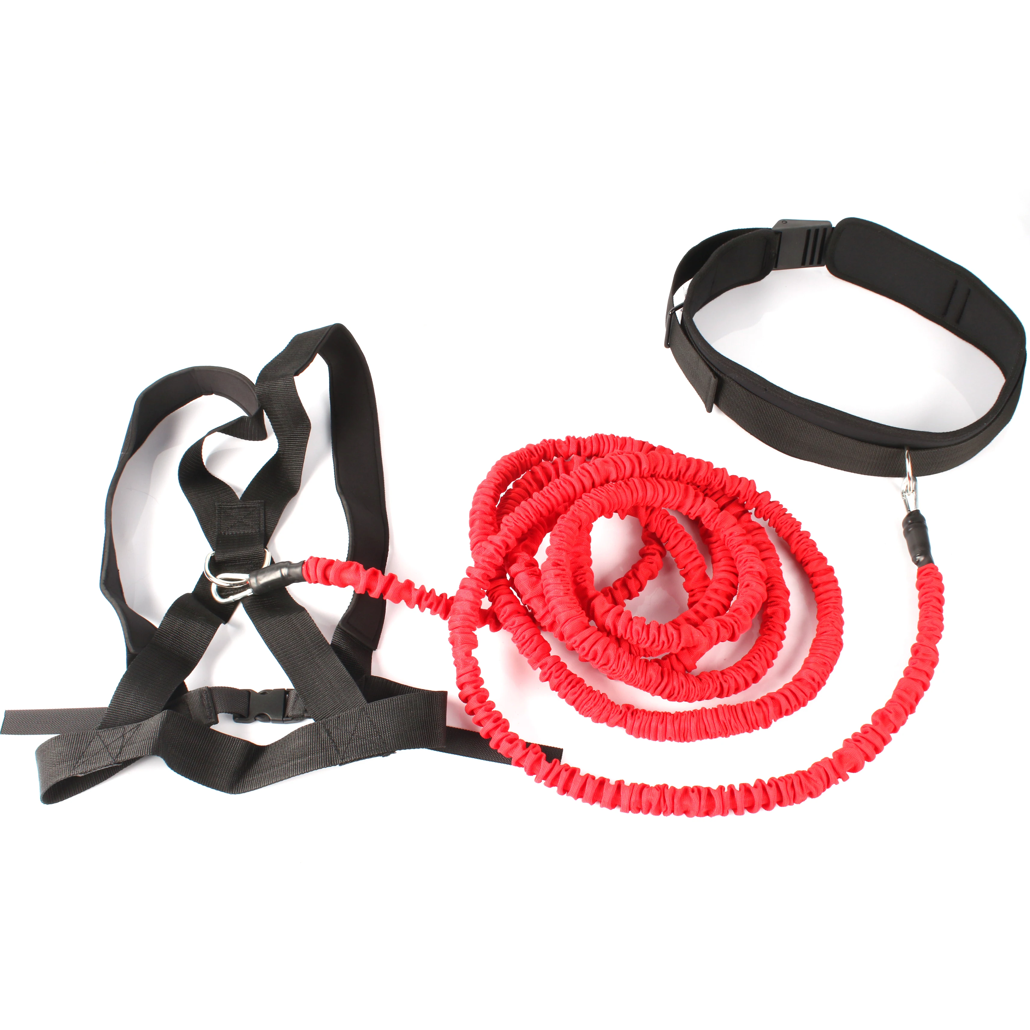 Resistance Band for Speed Training, Latex Gym Rope, 5m, Bungee, Agilidade, Corrida, Treinamento, Sprint, Treino