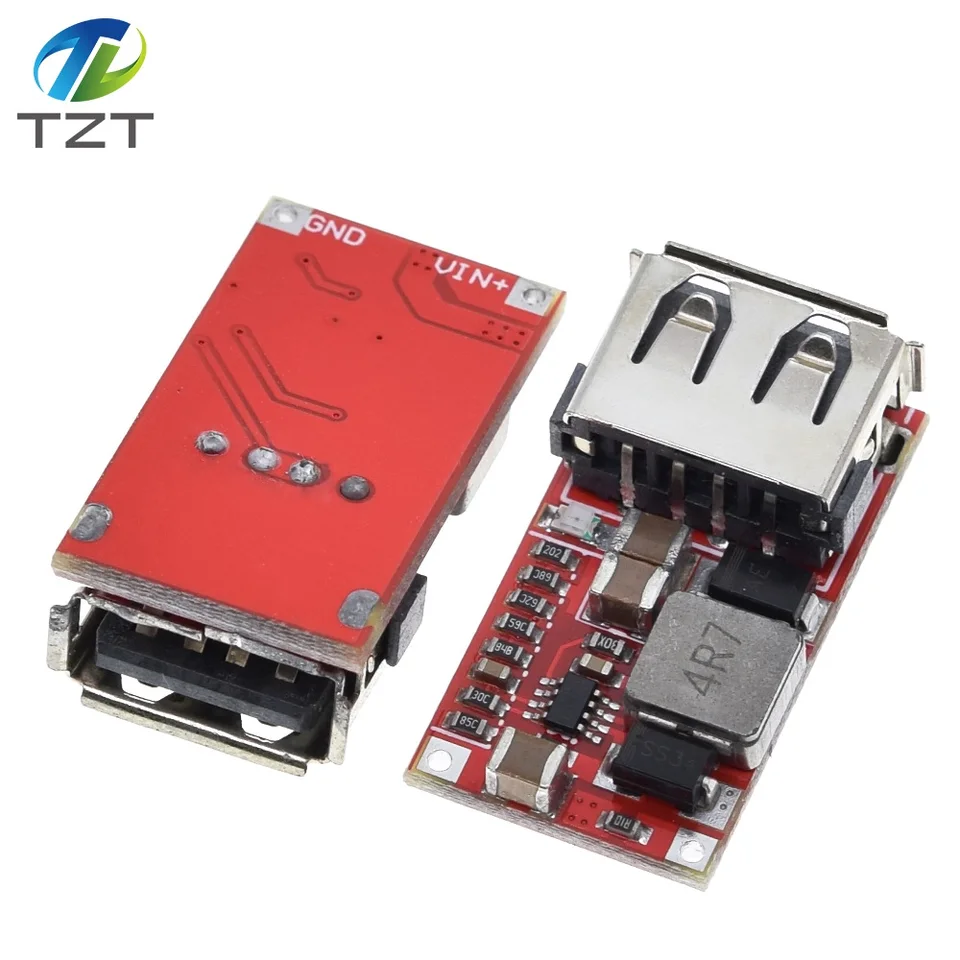 SSLHONG USB 3.0 A DC Convertitore Buck Modulo 12V/24V A 5V 3A Step Down Regolatore Di Tensione Caricatore (USB C - Foto 9