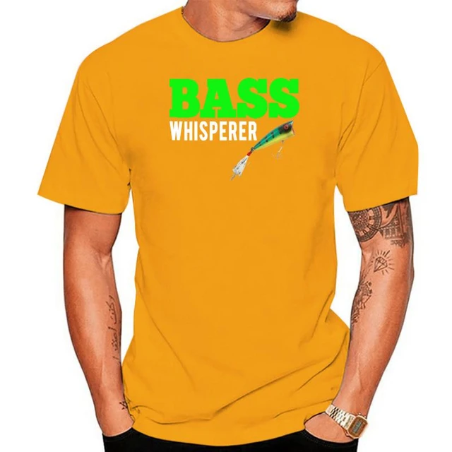 Men T Shirt Mens Mens Bass Fishing Shirts Gear Tackl Women tshirt -  AliExpress