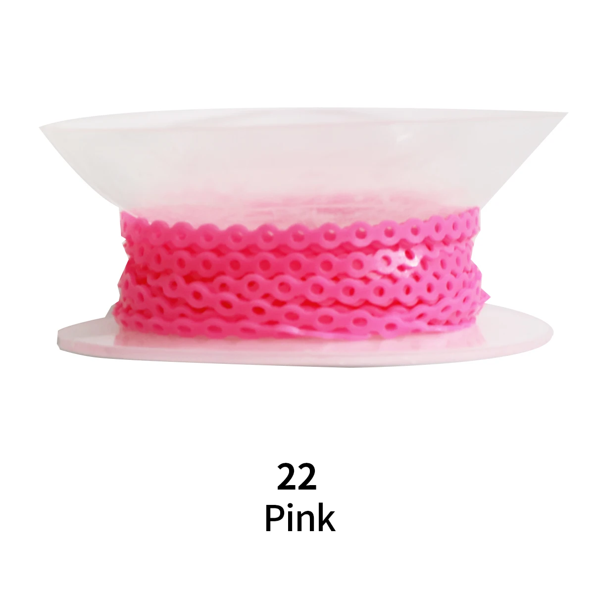 48 Vibrant Colors Continuous Elastic Power Chains
