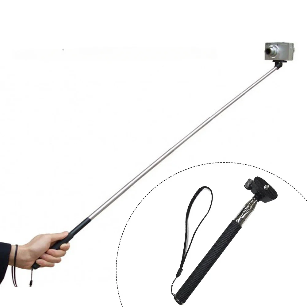 Extendable Handheld Selfie Stick Monopod For Gopro Hero 12 11 10 9 8 7 5 4 SJCAM XiaoYi EKEN H9R Sport Action Camera Accessories selfie stick sports camera selfie stick