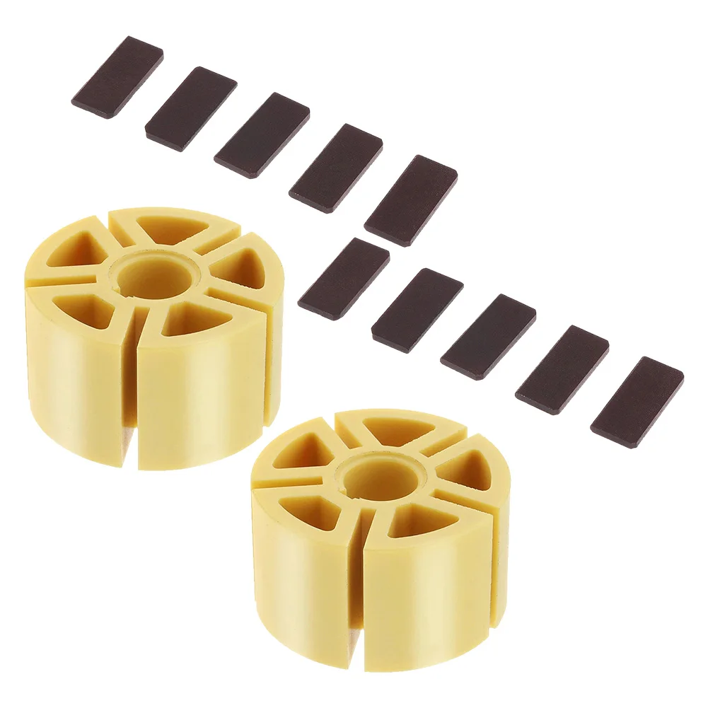 

12Pcs/Set Air Grinder Rotor Blade Pneumatic Sanding Machine Rotor Blade Sander Plastic Rotor Vane For 5 Inch Pneumatic Sander