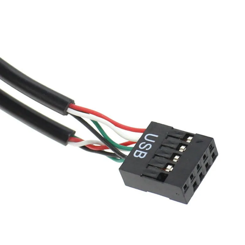 Gissroys Scheda principale 9 pin USB femmina a femmina cavo scheda