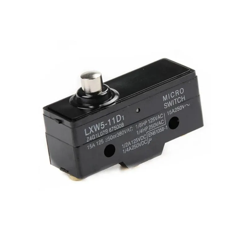 

LXW5-11D1 Series Short Spring Plunger Micro Limit Switches