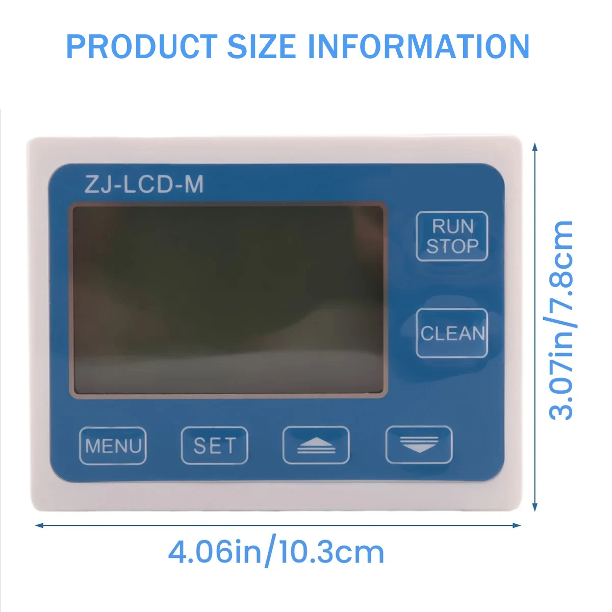 ZJ-LCD-M Control Flow Sensor Meter Digital LCD Display Water Flow Meter Intellig