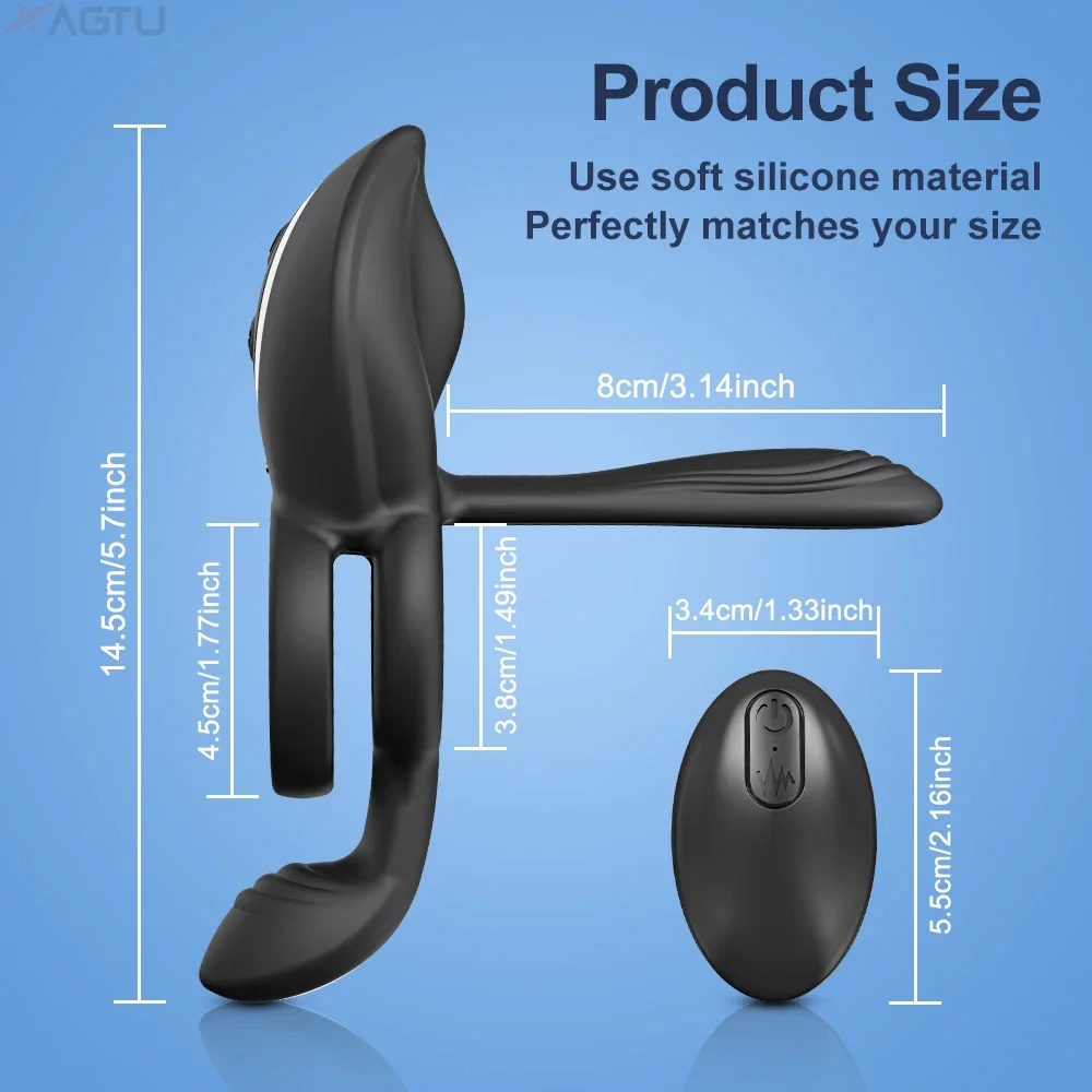 Cock Ring Vibrating for Men Ejaculation Delay Smart Sensual Smart Shop