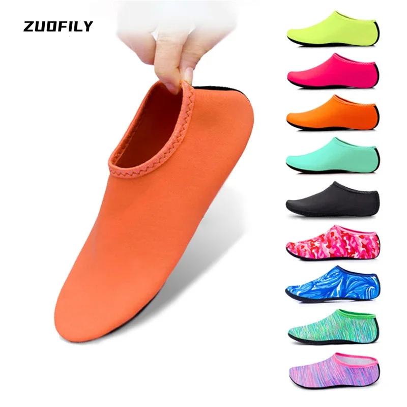 Men's/women's Waterproof Anti-slip Swimming Diving Socks Flat