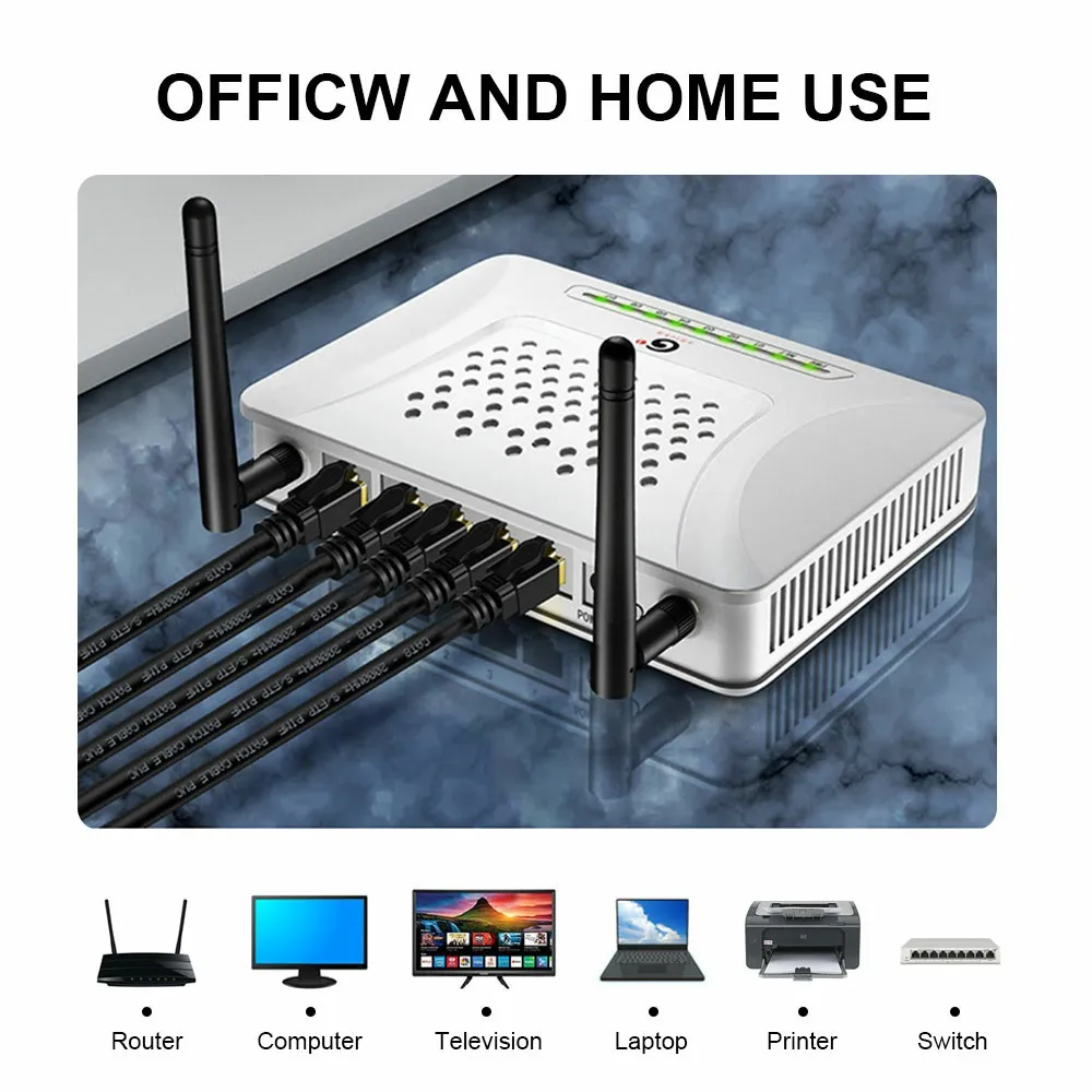 Ultra-Fast Cat8 Ethernet Cable – High-Speed Network LAN Cord