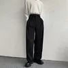 2023 New Black Suit Pants Men Fashion Social Mens Dress Pants Korean Loose Oversized Wide Leg Pants Mens Formal Trousers M-2XL 5