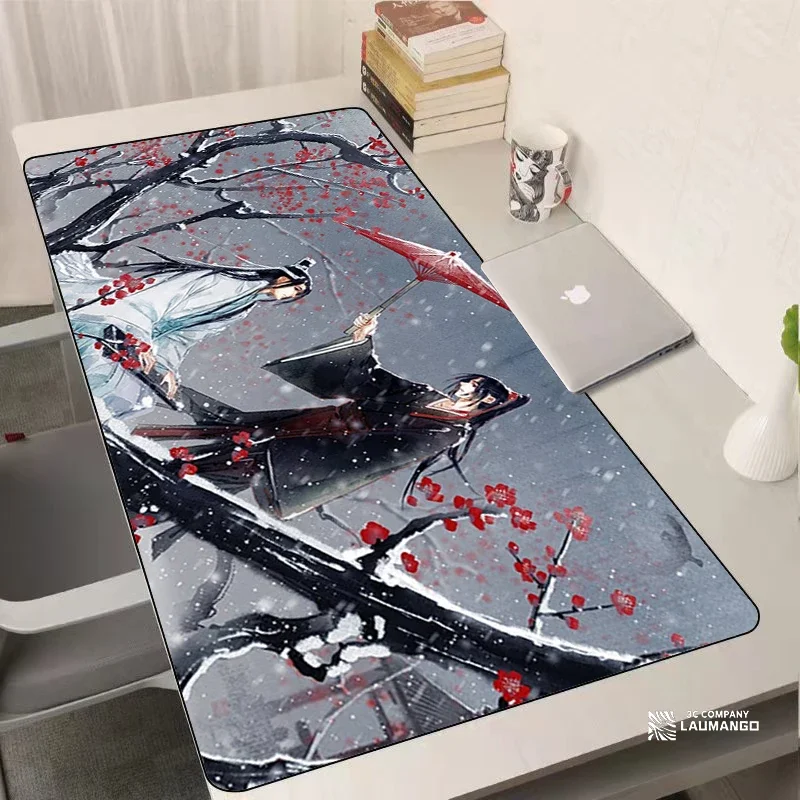 

Gaming Mouse Pad 900 × 400 Mo Dao Zu Shi Deskmat Keyboard Mat Mousepad Gamer Rug Mausepad Office Carpet Mats Accessories Pc Desk