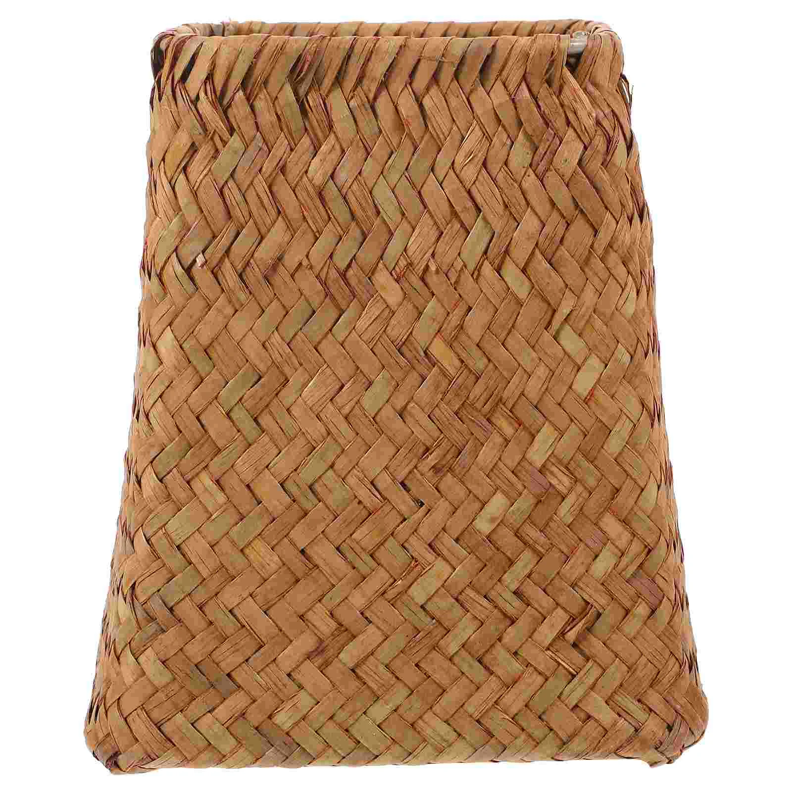 

Straw Vase Tabletop Decor Woven Basket Durable Plant Dried Flowers Indoor Pot Planter Office Holder Garden Baskets