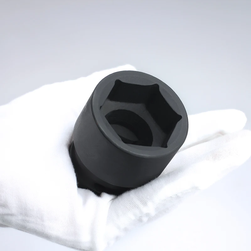 Description Picture 4 of item3/4" Inch CR-MO Impact Socket Heavy Duty 17mm 18mm 19mm 21mm 22mm 24mm 27mm 30mm 35mm 38mm 41mm 46mm Hex Black Air Sockets
