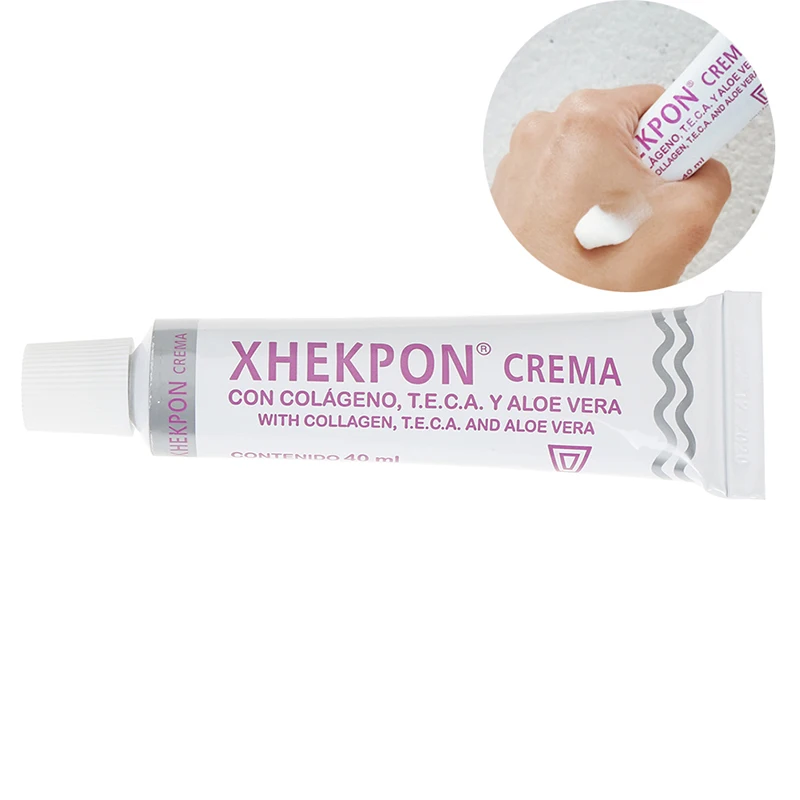 XHEKPON Spanish Neck Cream Collagen Collagen Collagen Neck and Chest Wrinkle Removing Cream Lifting Firming Beauty Cream 40ml