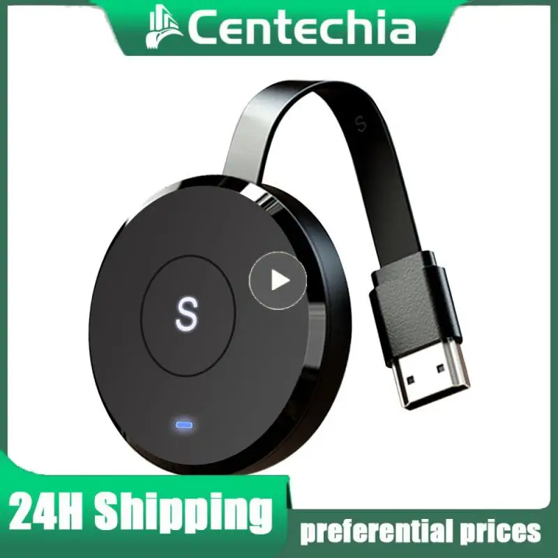 

Беспроводная проекция экрана 5G Dual-Band Delay-Free мобильный телефон TV 4K Ультра высокая четкость изображения проекция экрана