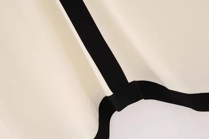 V Neck Backless Maxi Dresses For Women Color Block Slim Sexy Sundress Femme Street Fashion Party Temperament Dress Woman