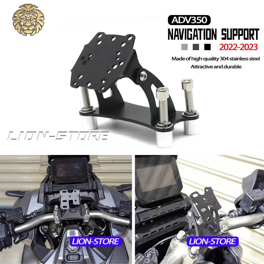 

FOR HONDA ADV350 ADV 350 2023 2022 Navigation support GPS Motorcycle accessories Mobile phone holder Adventure