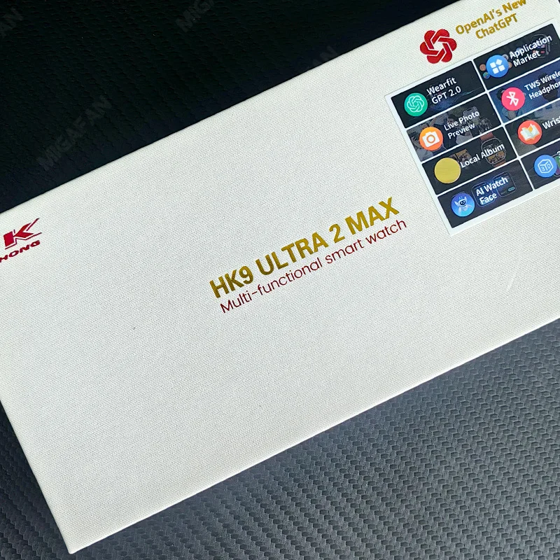 HK9 Ʈ 2 ƽ AMOLED Ʈ ġ , ChatGPT NFC ħ  ٹ,   ȭ,  Ʈġ 2024