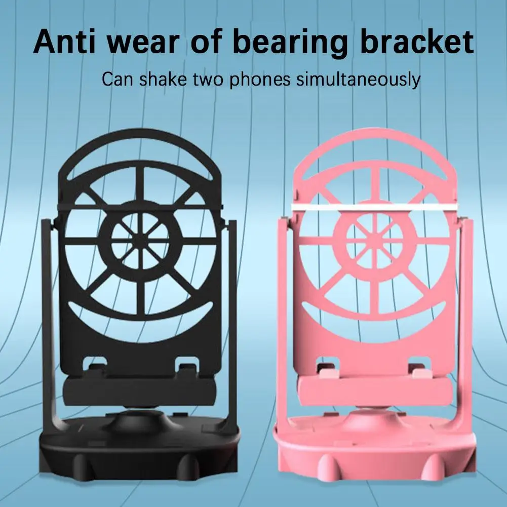 ABS Phone Pedometer Holder with Steel Frame for Mobile Step Counter