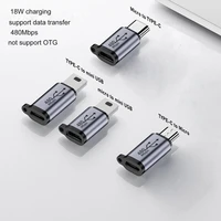 TypeC Female to Mini USB/Type C Female to Micro USB/Micro USB Female to Type C/Micro USB Female to Mini USB Connector Adapter - Image 2