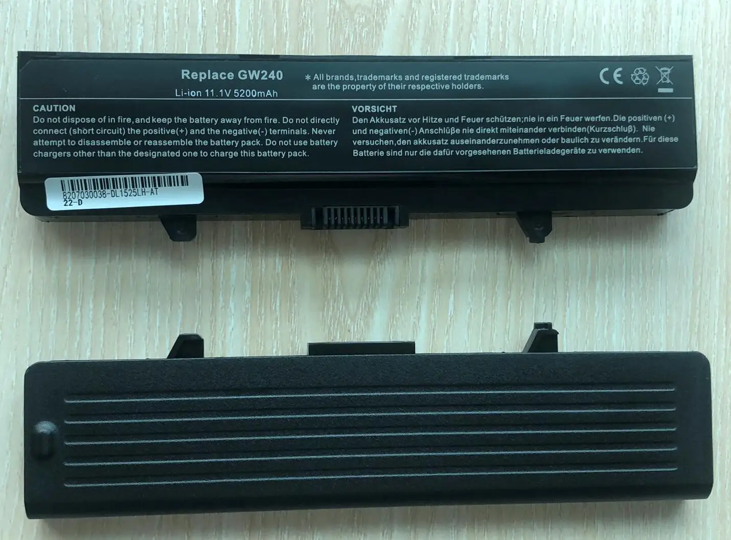 Dell Inspiron 1525 1526 1545 1546 Pp29l Pp41l 45110478 Bateria Nova do Caderno - Imagem 5