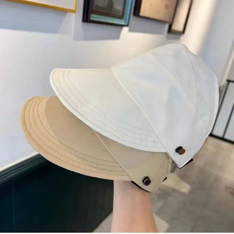 Wide Brim Sun Hat with Neck Flap for men women Adjustable Outdoor 50+UPF Protection Safari Cap Hiking Fishing Hat