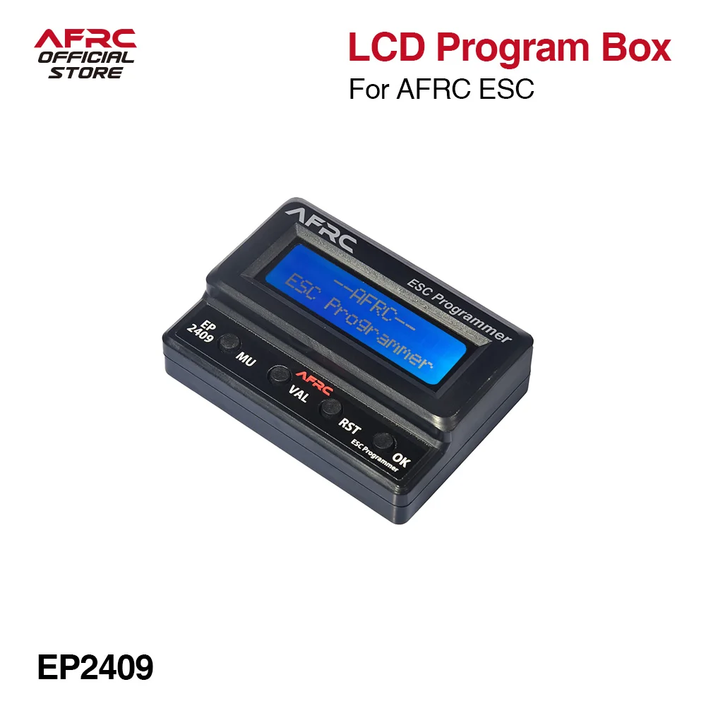 Programmateur LCD AFRC EP2409 pour ESC RC - Léger 22g