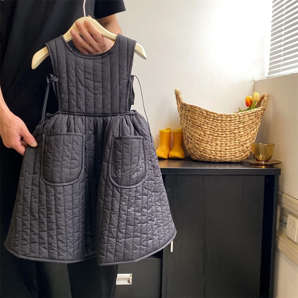 Girls Forest Strap Dress 6