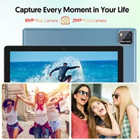 BAKEN 10-inch tablet with SIM card slot, Android 15, Wi-Fi, GPS, Bluetooth, 64GB storage, dual speakers, USB-C port - Image 4