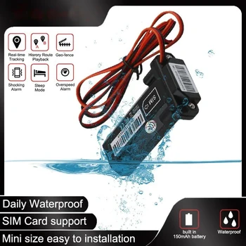 Localizzatore GPS automatico impermeabile ST901 4pin Mini Tracker GPS impermeabile con relè per localizzatore Auto 2G Universa Tracker strumenti Auto