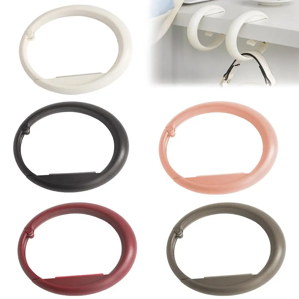 

Крючок для сумки на рабочий стол, легкий дорожный съемный Многофункциональный боковой крючок, портативный крючок для отверстий в поездке, стол без Stude E6O3