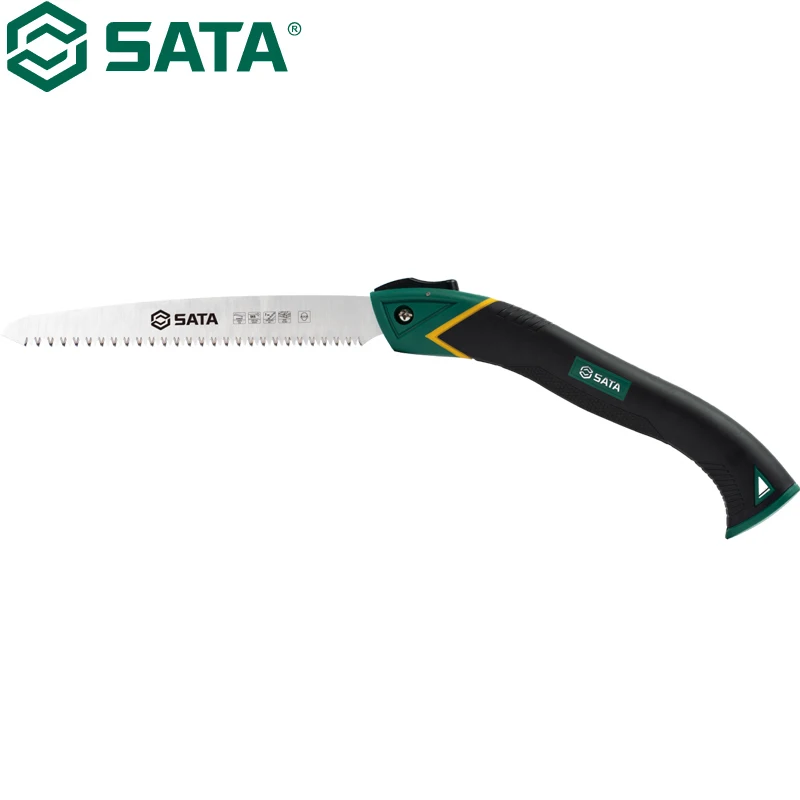 SATA 93526 Folding Hand Saw 9 Inches High Quality Materials Exquisite Workmanship Simple Operation Improve Work Efficiency