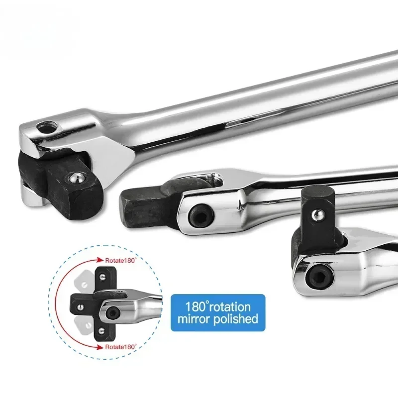 

Handle Rod Strong Repairing For Wrench 15" With Steering 18" Head Lever 1/2 Bar Long Socket Force Activity