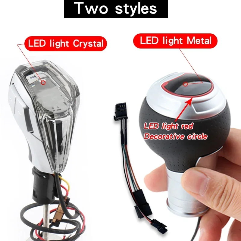 

LED Metal Gear Shift Knob for Buick Regal 2019 Excelle Gl6 Verano Laccrose Automatic Shifter Knob Lever Stick Handle Gear Rod