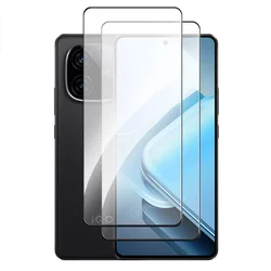 Enhanced Screen Protector for Vivo and IQOO Smartphones, Tempered Glass with Camera Lens Protection (Only 2 Front Glass)