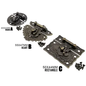 Vintage Brass Box Latch 1